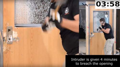 After Forced Entry Attack - Ceco Door Assa Abloy Test